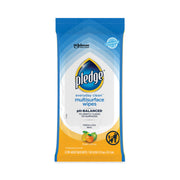 Multi-Surface Cleaner Wet Wipes, Cloth, 7 x 10, Fresh Citrus, White, 25 Wipes
