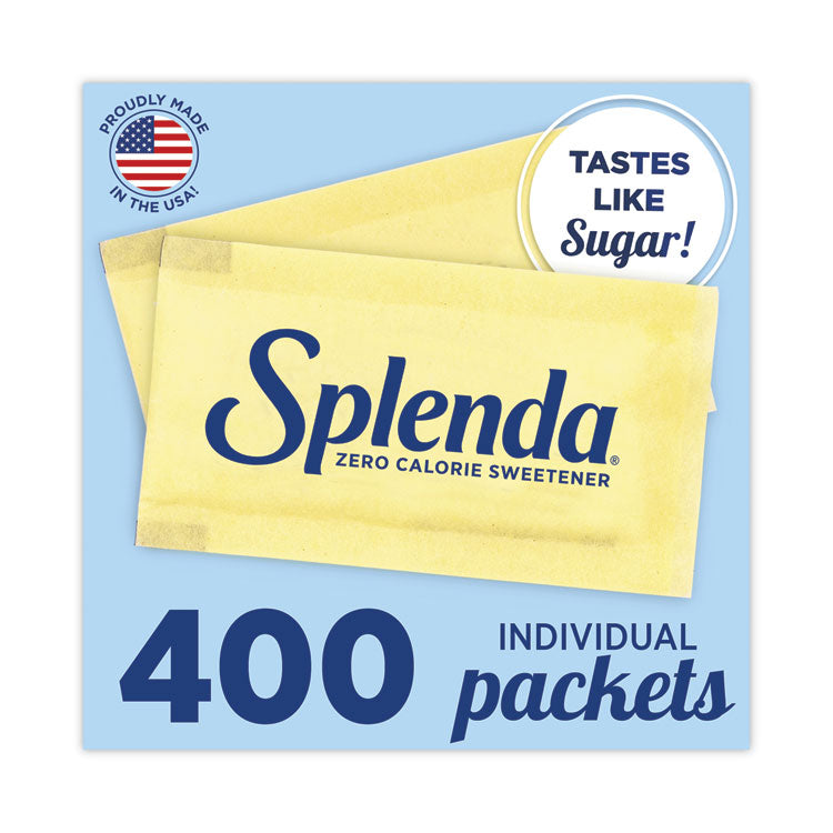 No Calorie Sweetener, 0.04 oz Packet, 400/Box, 6 Boxes/Carton