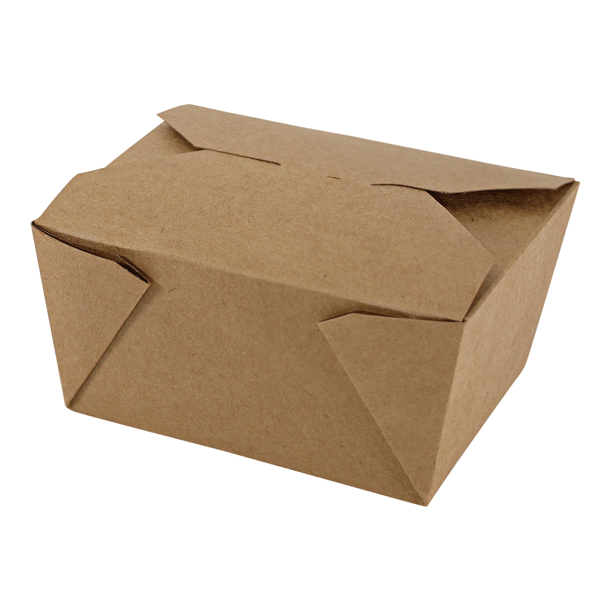 Empress #1 Kraft Folded Takeout Box 4.875" x 3.5" x 2.5" 450 / cs