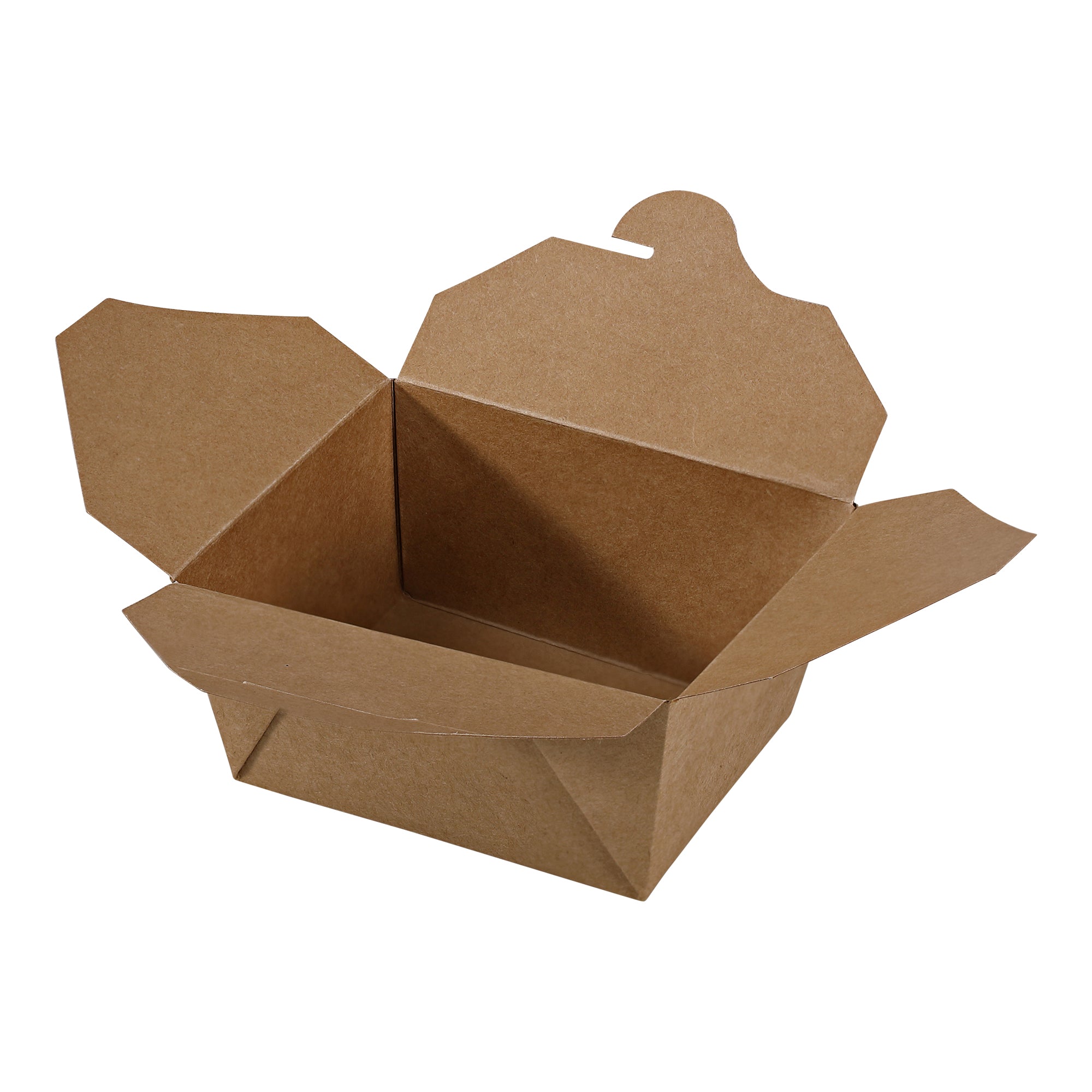 Empress #1 Kraft Folded Takeout Box 4.875" x 3.5" x 2.5" 450 / cs