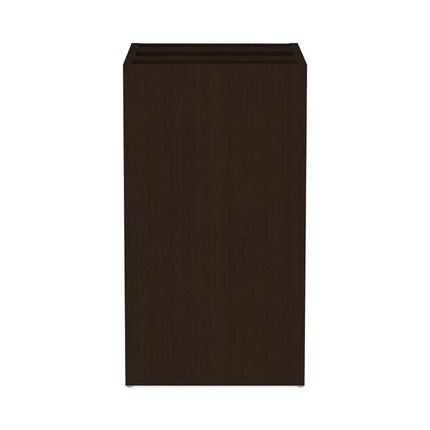 Alera Valencia Series Full Pedestal File, Left/right, 3-Drawers: Box/box/file, Legal/letter, Espresso, 15.63" X 20.5" X 28.5"