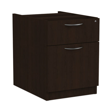 Alera Valencia Series Hanging Pedestal File, Left/right, 2-Drawers: Box/file, Legal/letter, Espresso, 15.63" X 20.5" X 19.25"