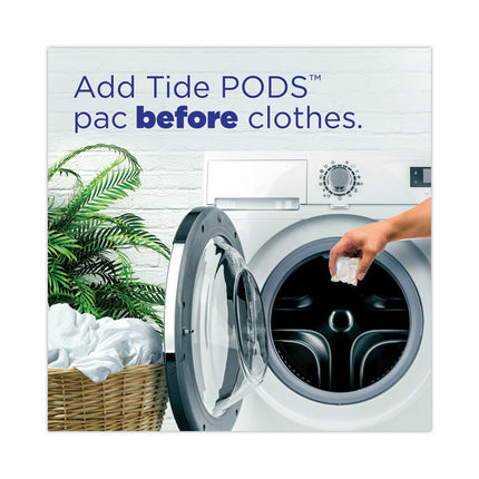 Pods, HE Compatible, Unscented, 81 Pods/Tub, 4 Tubs Carton
