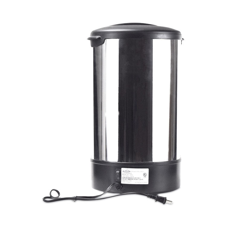 50-Cup Percolating Urn, Stainless Steel