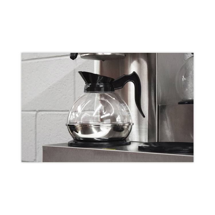 Unbreakable Regular Coffee Decanter, 60 oz, Black Handle