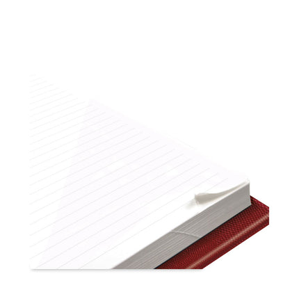 Daily/Monthly Planner, 8.25 x 5.75, Red Cover, 12-Month (Jan to Dec): 2025