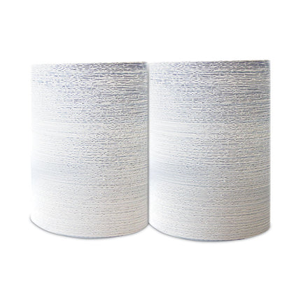 White Paper Plates, 7" Dia, 100/pack, 10 Packs/carton