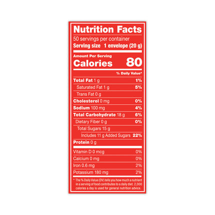 Hot Cocoa Mix, Dark Chocolate, 0.71 Packets, 50 Packets/Box, 6 Boxes/Carton
