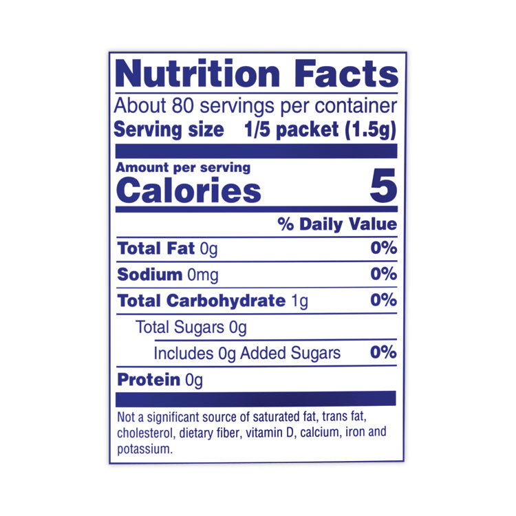 Flavored Drink Mix Pitcher Packs, Iced Tea, 0.14 oz Packets, 16 Packets/Pouch, 1 Pouch/Carton