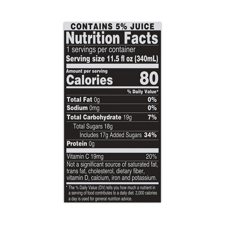 Arnold Palmer Half and Half Iced Tea and Lemonade, 11.5 oz Bottle, 30/Carton