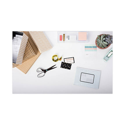 Double-Sided Permanent Tape In Handheld Dispenser, 1" Core, 0.5" X 37.5 Ft, Clear