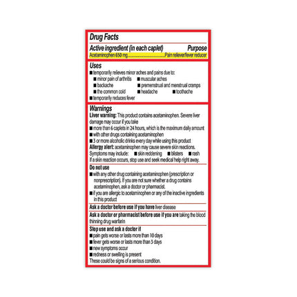 8-Hour Arthritis Pain Extended Release Tablets, 650 mg, 290/Bottle