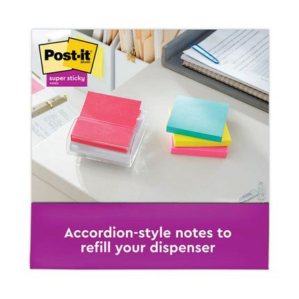 Pop-up 3 x 3 Note Refill, 3" x 3", Supernova Neons Collection Colors, 90 Sheets/Pad, 10 Pads/Pack