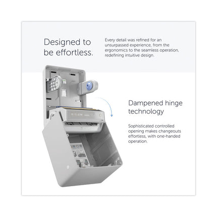 ICON Automatic Roll Towel Dispenser, 20.12 x 16.37 x 13.5, Black Mosaic