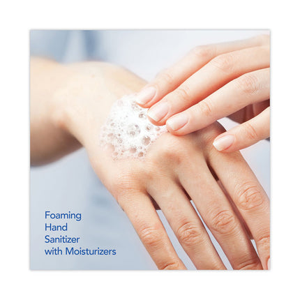 Essential Alcohol-Free Foam Hand Sanitizer, 1,200 Ml, Unscented, 2/carton
