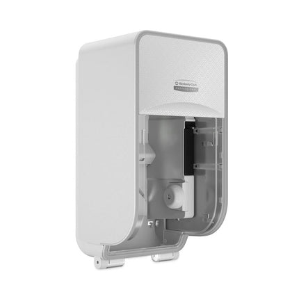 ICON Coreless Standard Roll Toilet Paper Dispenser, 7.18 x 13.37 x 7.06, White Mosaic