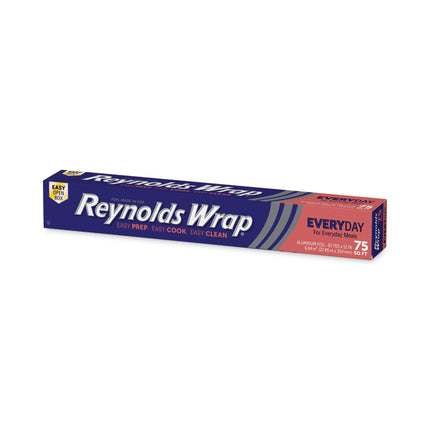 Standard Aluminum Foil Roll, 12" x 75 ft