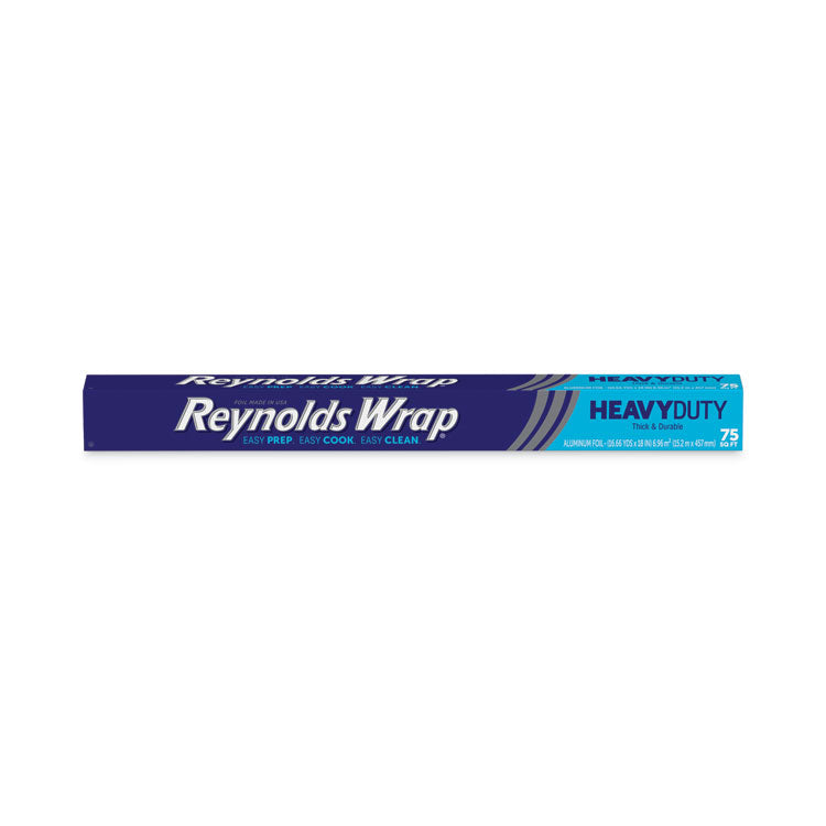 Heavy Duty Aluminum Foil Roll, 18" x 75 ft