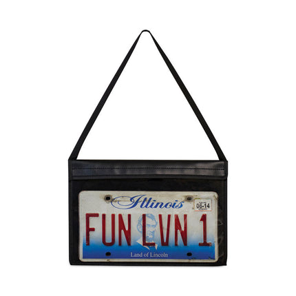 1-Pocket Shop Ticket Holder W/strap And Black Stitching, 75-Sheet, 9 X 12