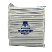 Empress Giant Paper Wrapped PP Straw 9" Dark Blue , 7.4 mm Diameter 4 / 300 cs