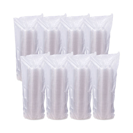 PresentaBowls Clear Bowls, 8 oz, 5.3" Diameter x 1.4" h, Clear, Plastic, 504/Carton