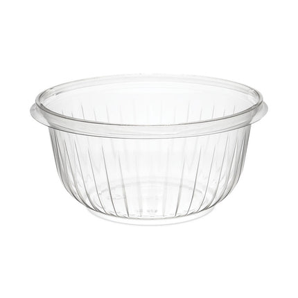 PresentaBowls Clear Bowls, 16 oz, Plastic, 63/Bag, 8 Bags/Carton, 504 Bowls/Carton