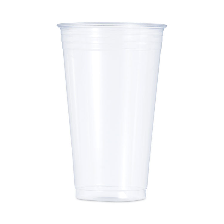 Conex ClearPro Plastic Cold Cups, 24 oz, 50/Bag, 12 Bags/Carton