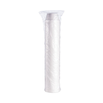 Foam Container, Extra Squat, 8 oz, White, 1,000/Carton