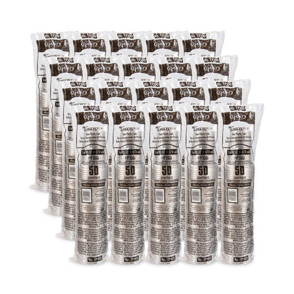 Ultra Clear PET Cups, Squat, 16 oz, Plastic, 50/Pack
