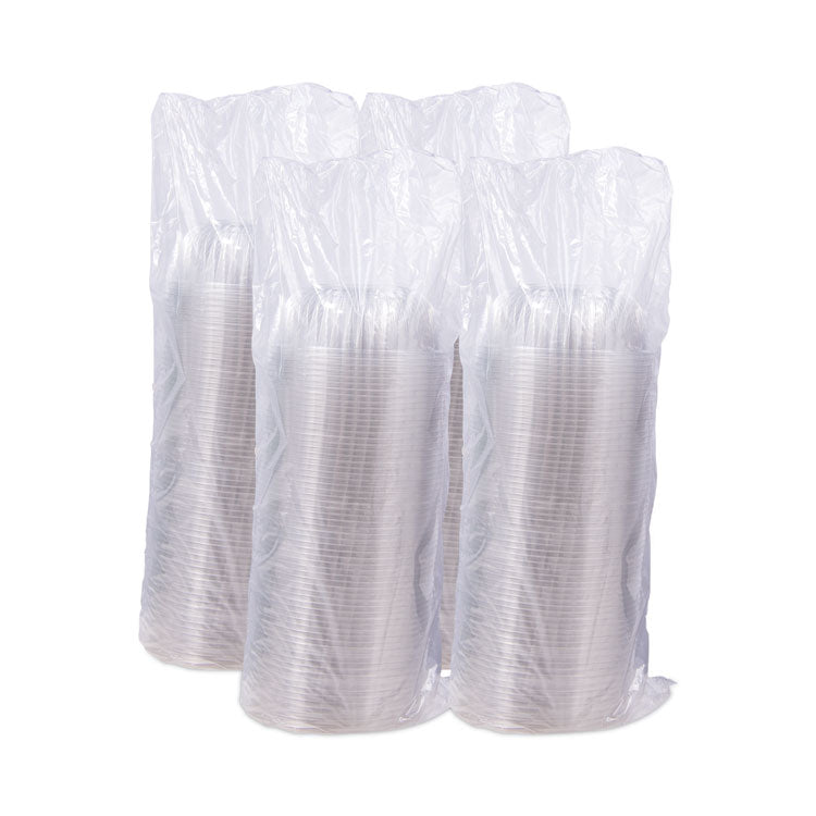 PresentaBowls Clear Bowls, 32 oz, Plastic, 63/Bag, 252/Carton