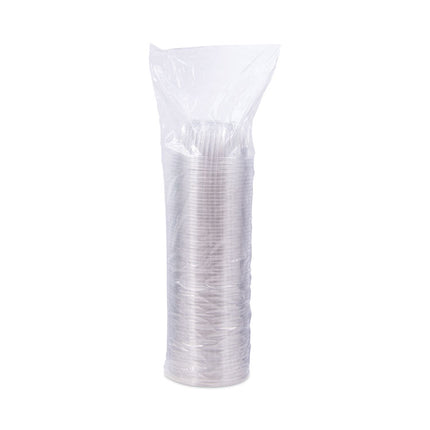 PresentaBowls Clear Bowls, 16 oz, Plastic, 63/Bag, 8 Bags/Carton, 504 Bowls/Carton