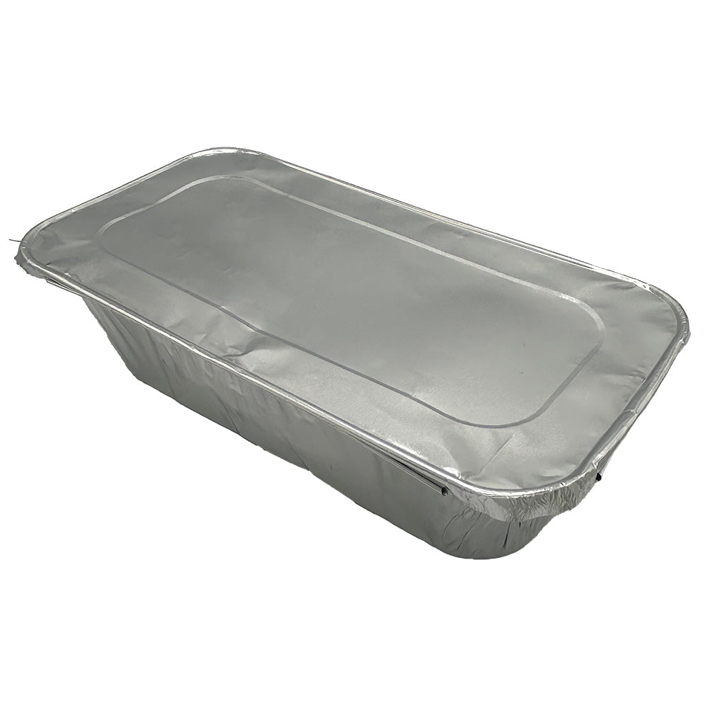 Empress Lid For Steam Table Pan , 24 Gauge 1/3 Size 12.69" x 6.56" x 0.47"