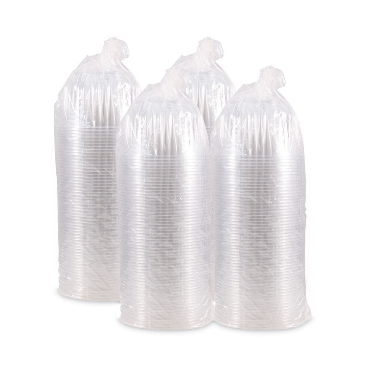 PresentaBowls Clear Bowls, 64 oz, Plastic, 63/Bag, 252/Carton