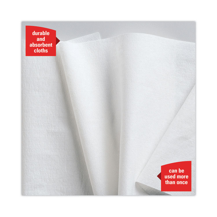 X70 Cloths, Center-Pull, 9.8 x 12.2, White, 275/Roll, 3 Rolls/Carton