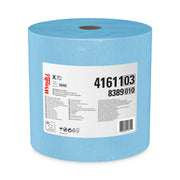 X70 Cloths, Jumbo Roll, 12.4 x 12.2, Blue, 870/Roll