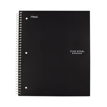 Wirebound Notebook, 1-Subject, Wide/Legal Rule, Assorted Cover Colors (Set 8), (100) 10.5 x 8 Sheets, 6/Pack
