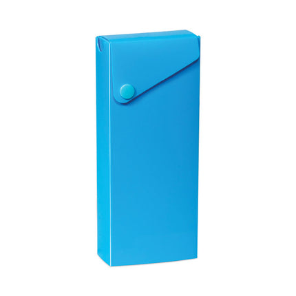 Slider Pencil Case, 2.88" x 0.6" x 9.5" to 11.43", Assorted Colors, 24/Carton