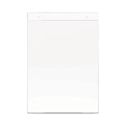 Classic Image Wall-Mount Sign Holder, Portrait, 8.5 x 11, Clear