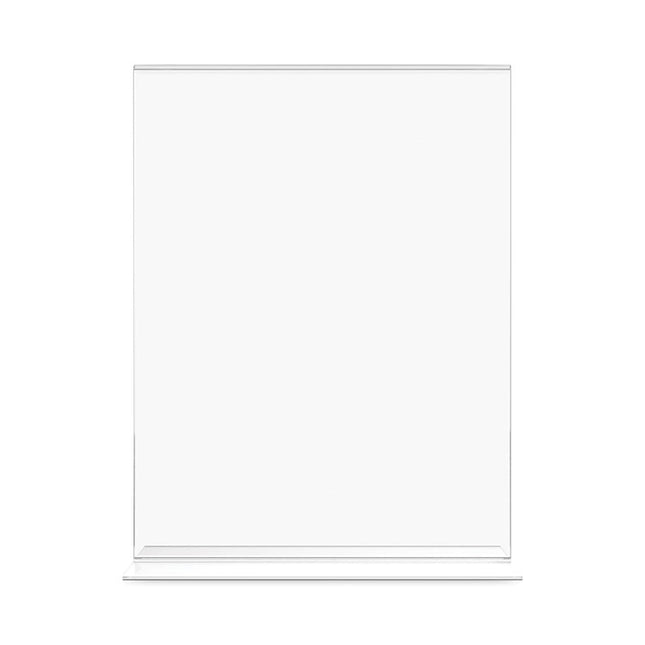 Classic Image Double-Sided Sign Holder, 8.5 x 11 Insert, Clear
