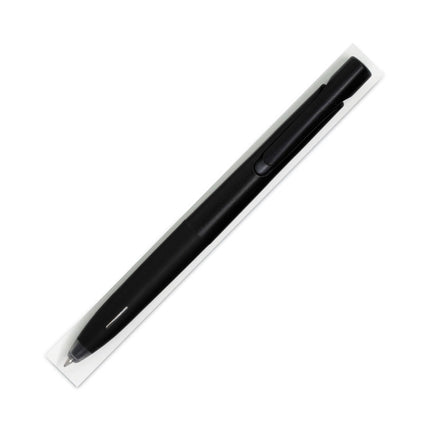 bLen Gel Pen, Retractable, Fine 0.7 mm, Black Ink, Black Barrel, Dozen