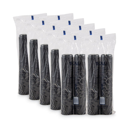 Polystyrene Portion Cups, 2.5 oz, Plastic, Black, 250/Bag, 10 Bags/Carton