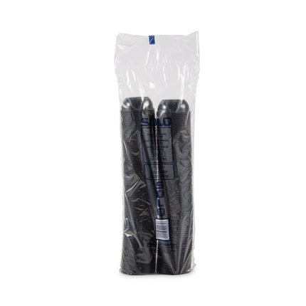 Polystyrene Portion Cups, 3.5 oz, Plastic, Black, 250/Bag, 10 Bags/Carton