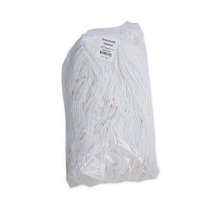 Cut-End Wet Mop Head, Rayon, No. 32, White, 12/carton