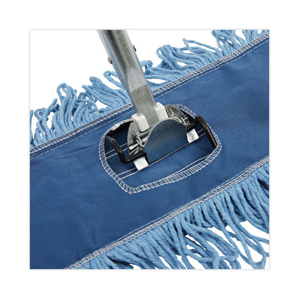 Clip-On Dust Mop Frame, 24w X 5d, Zinc Plated