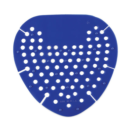 Deodorizing Urinal Screen, Bubblegum Scent, Blue, Dozen