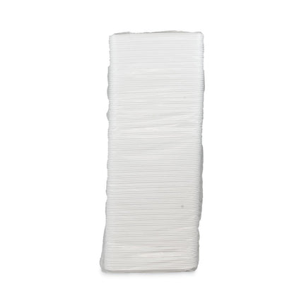 Supermarket Tray, #12S, 11 x 9 x 0.65, White, Foam, 250/Carton