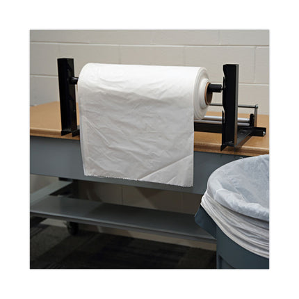 Industrial Drum Liners Rolls, 60 gal, 1.8 mil, 38" x 63", Clear, 75/Carton