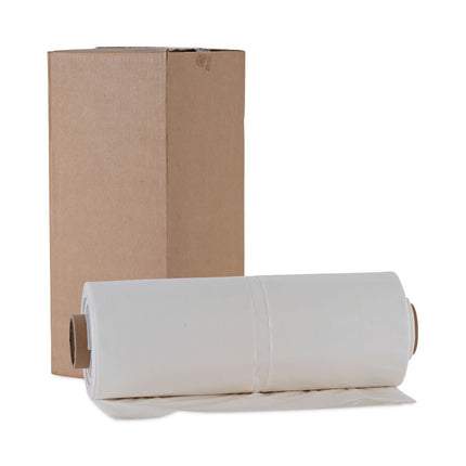 Industrial Drum Liners Rolls, 60 gal, 2.7 mil, 38" x 63", Clear, 50/Carton