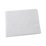 High Density Industrial Can Liners Flat Pack, 60 gal, 16 mic, 38" x 60", Natural, Flat Pack, 100/Carton