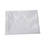 Linear Low Density Industrial Can Liners, 10 gal, 0.5 mil, 24" x 23", White, Flat Pack, 500/Carton